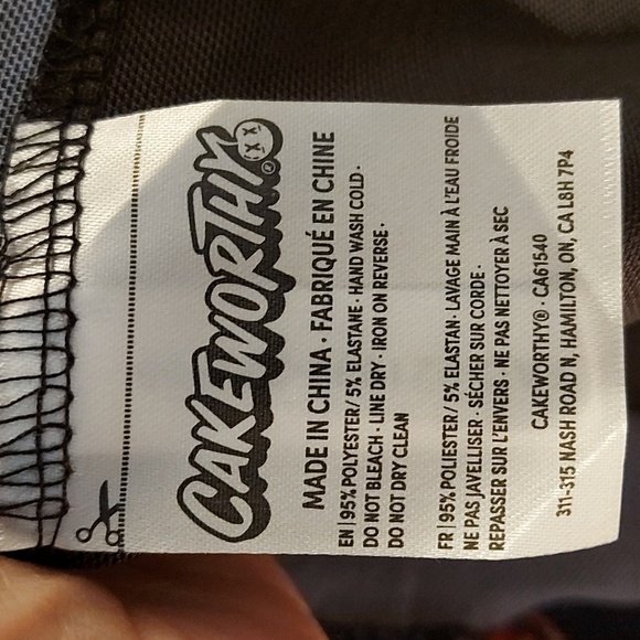 NWT Cakeworthy X Disney Nightmare Before Christmas Sheer Lettuce Hem Long Sleeve - Picture 9 of 9